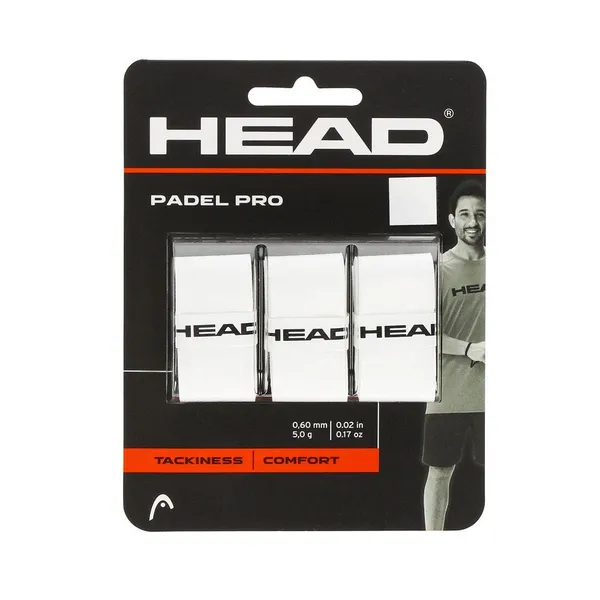 Head Overgrip Padel Pro 3 Pcs WH